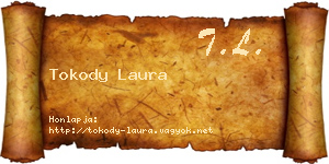Tokody Laura névjegykártya